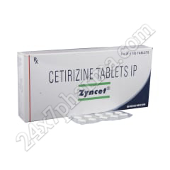 Zyncet 10mg Tablet 30'S