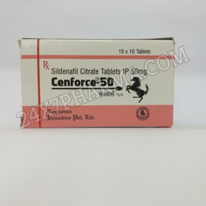 Cenforce 50 mg Sildenafil Citrate Tablets (100 Tablets)