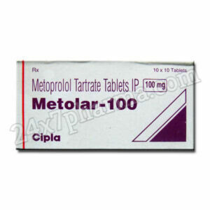 METOLAR 100mg Tablet 30's