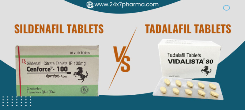 Sildenafil vs Tadalafil Which is the Best for ED