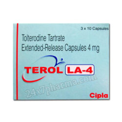 TEROL LA 4mg Capsule 10’s