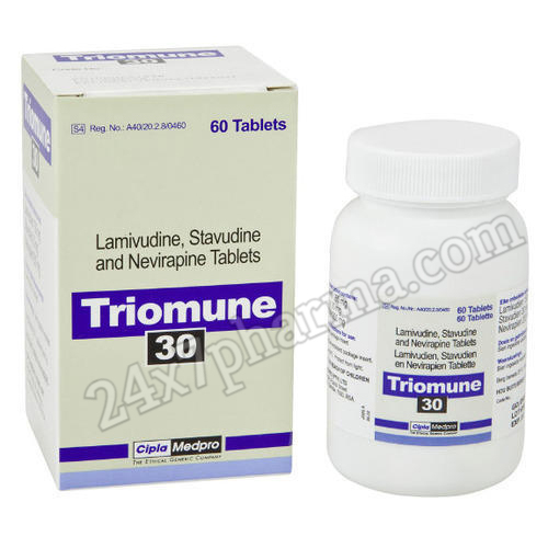 Triomune 150/30/200mg Tablet 10’S