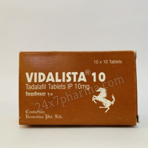 Vidalista 10mg Tadalafil Tablets (100 Tablets)