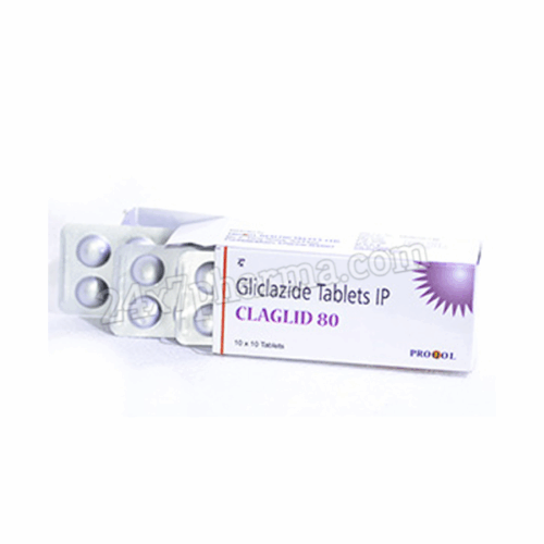 CLAGLID 80mg Tablet