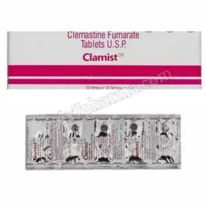 Clamist 1 mg Tablet 10S ( clemastine fumarate tablets )