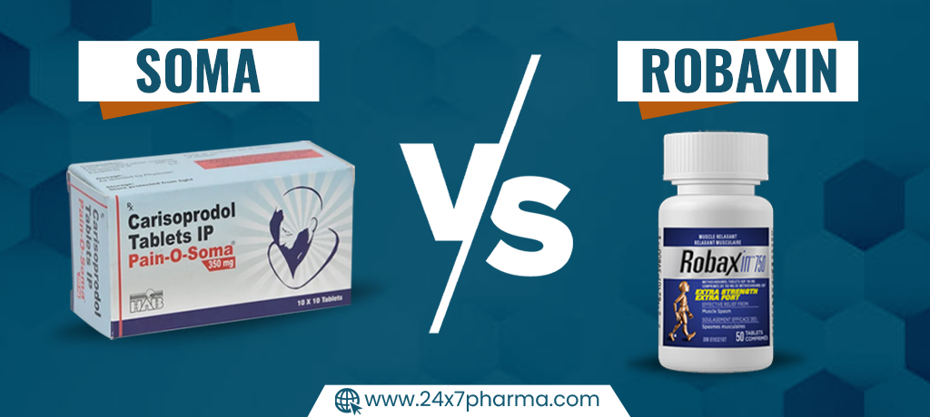Detailed Comparison between Soma vs Robaxin