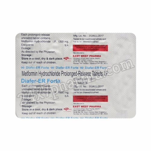 Diafer ER Forte 1gm Tablet
