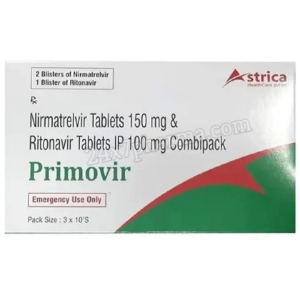 Primovir Tablet Nirmatrelvir 150 mg & Ritonavir 100 mg