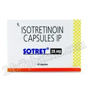 Sotret 20 mg (Isotretinoin 20mg)