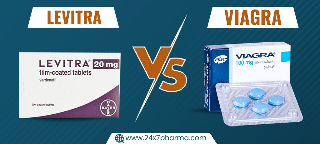 Detailed Comparison between Levitra vs Viagra