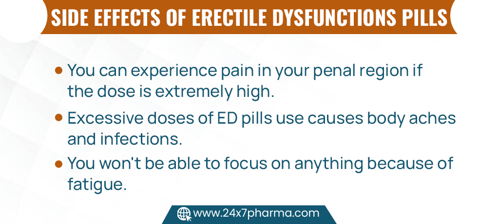 Side Effects of Erectile Dysfunction Pills