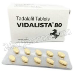 Vidalista 80 mg Tadalafil Tablets
