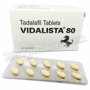 Vidalista 80 mg Tadalafil Tablets