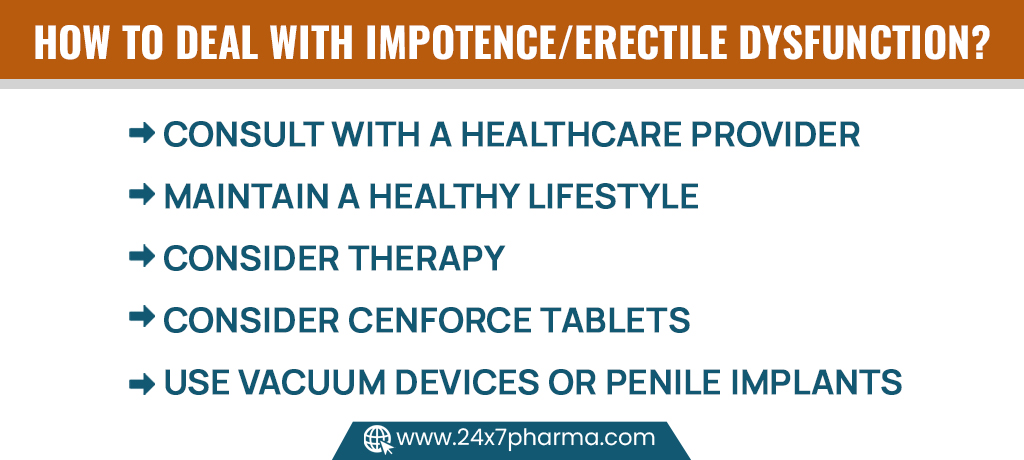 How to Deal with Impotence/Erectile Dysfunction?