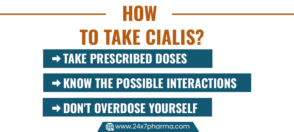 How to Take Cialis