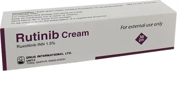 Rutinib Ruxolitinib 1.5% Cream 30gm