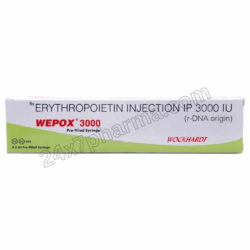 WEPOX 3000 IU INJECTION