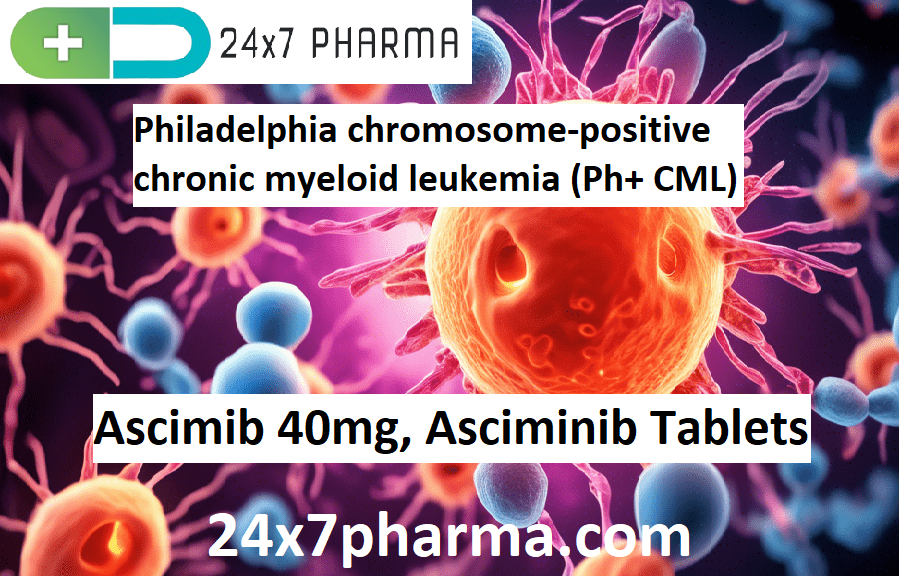 Ascimib 40mg, Asciminib Tablets