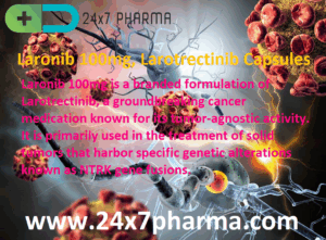 Laronib 100mg, Larotrectinib Capsules