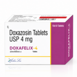 Doxafelix 4mg Tablet containing Doxazosin 4mg for enlarged prostate and high blood pressure
