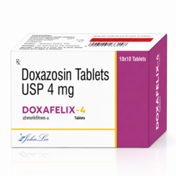 Doxafelix 4mg Tablet containing Doxazosin 4mg for enlarged prostate and high blood pressure