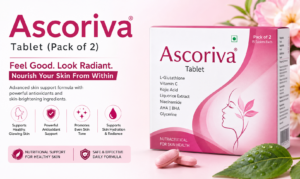 Ascoriva Tablet Pack of 2 skin health antioxidant supplement
