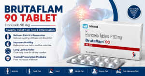 Brutaflam 90 Tablet Etoricoxib 90 mg