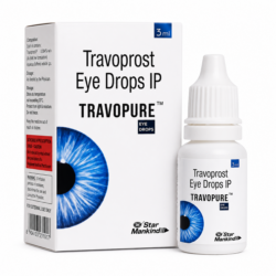Travopure Drop 3ML Travoprost eye drops for glaucoma treatment