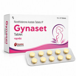 Gynaset Tablet by Mankind Pharma for women's gynecological health