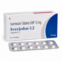 Iverjohn 12mg Tablet Ivermectin antiparasitic medicine
