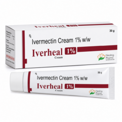 Iverheal Cream 1% Ivermectin 1% cream for scabies and rosacea treatment