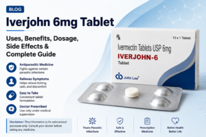 Iverjohn 6mg Tablet – Uses, Benefits, Dosage, Side Effects and Complete Guide
