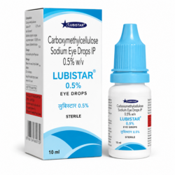 Lubistar 0.5% Drop 10ML lubricating eye drops for dry eyes