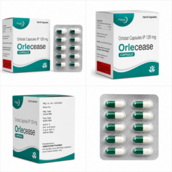 Orlecease Capsule Orlistat 120mg for weight management