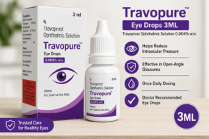 Travopure Eye Drops 3ML for Glaucoma and Ocular Hypertension