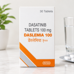 Daslemia 100mg Tablet Dasatinib 30 tablets pack